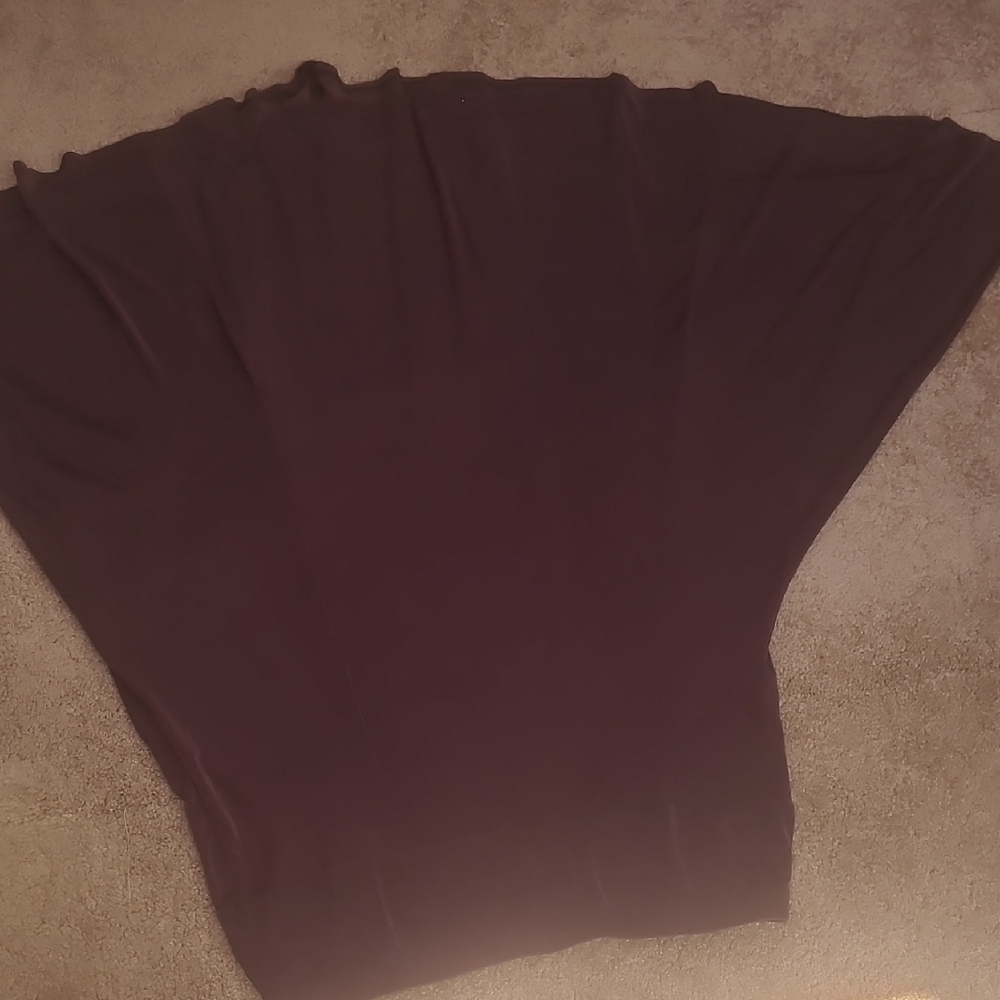Chic Brown Flared Skirt